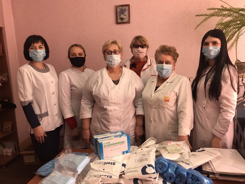 Подяка народному депутату України Володимиру Морозу від медичних працівників