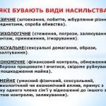 Види насильства Види насильства