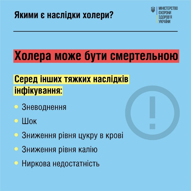 Що таке холера?