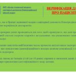Варифікація даних про пацієнтів Варифікація даних про пацієнтів