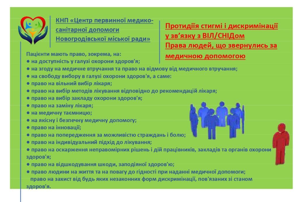 Ефективні заходи з протидії стигми і дискримінації у зв'язку ВІЛ/СНІДом